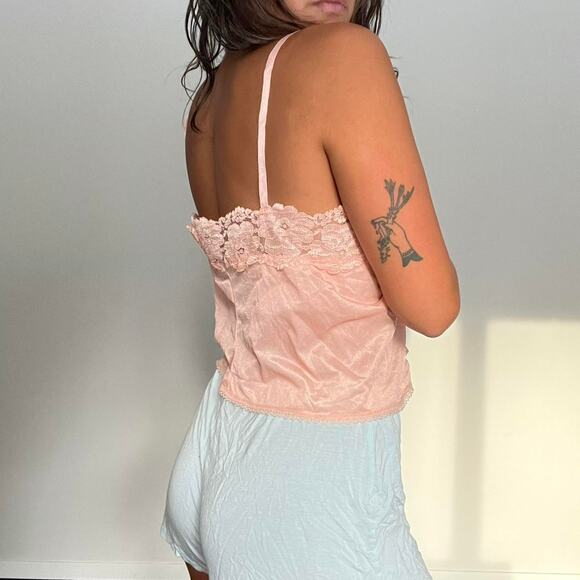 Coquette front tie top cotton - Picture 2 of 3